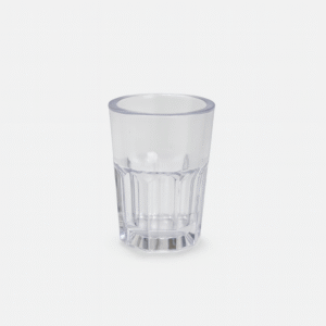 Unbreaky Premium Polycarbonate Shot Glass – 0.74oz / 22ml – Carton (500 Units)