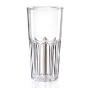 Unbreaky Polycarbonate Pint Glass – 16.9oz / 500ml – Carton (96 Units)