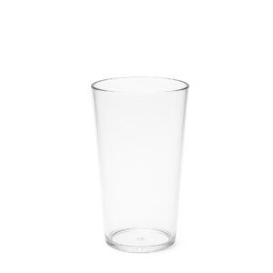 Unbreaky Polycarbonate Beer Glass – 16oz / 500ml (No Handle) – Carton (36 Units)