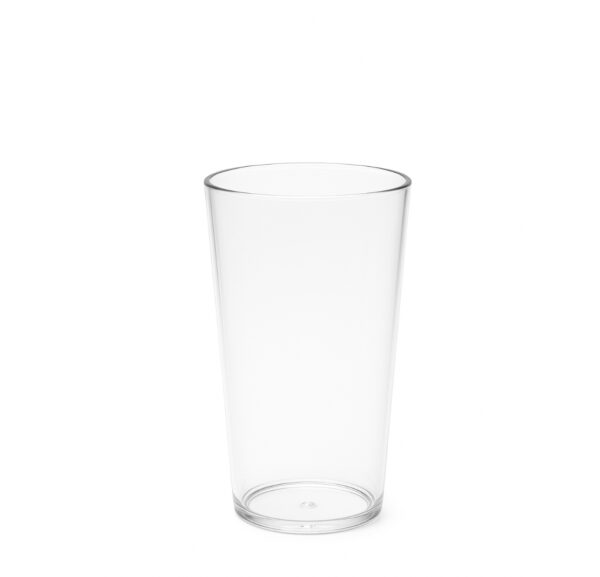 Unbreaky Polycarbonate Beer Glass – 16oz / 500ml (No Handle) – Carton (36 Units)
